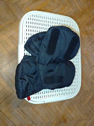 Guantes para carrito de bebé negros