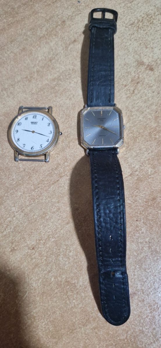 2 Relojes Antiguos Seiko y Orient