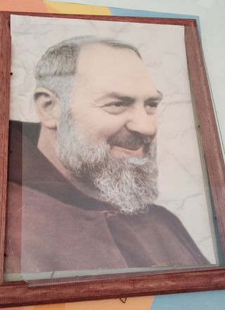 Quadro Padre Pio originale