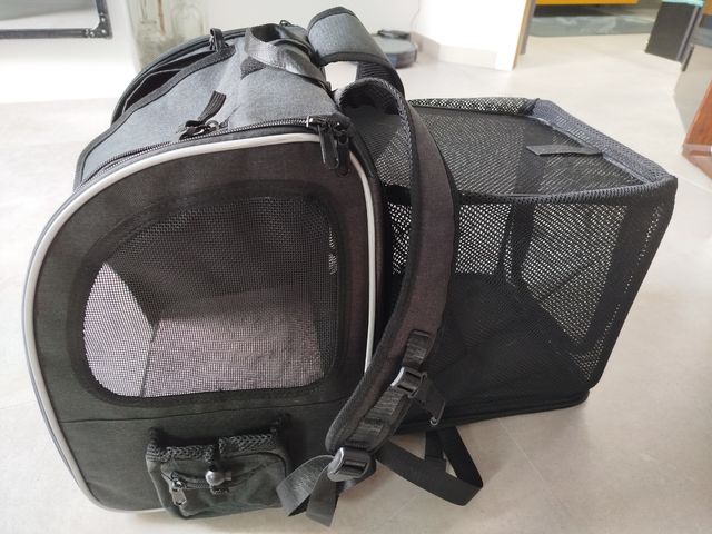 Mochila Transportín Gatos/Perros pequeños