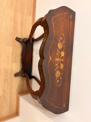 Mueble recibidor antiguo de madera