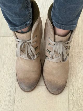Botas UGG Piel Talla 41 Beige
