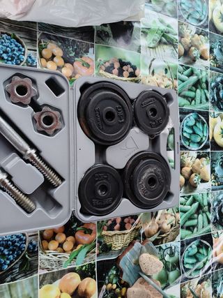 Juego Mancuernas Domyos 20 kg