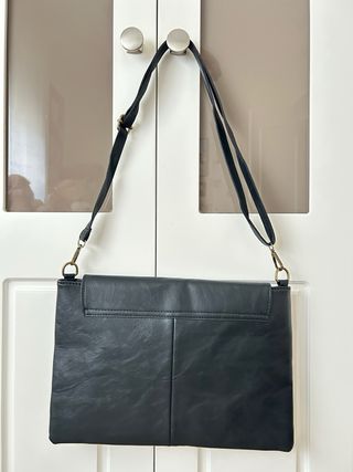 Bolso Cartera Negro Piel Sintética