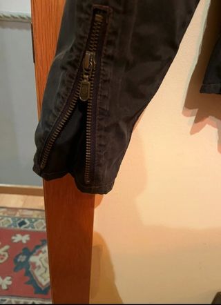 Cazadora moto con protecciones