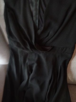 Vestido negro Zara