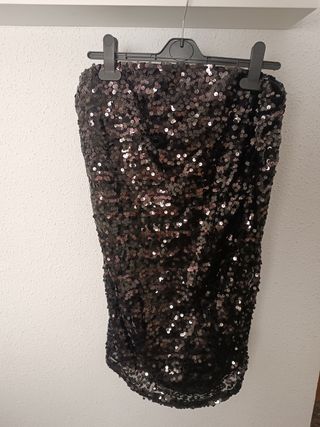 Conjunto PREMAMA lentejuelas falda+camiseta