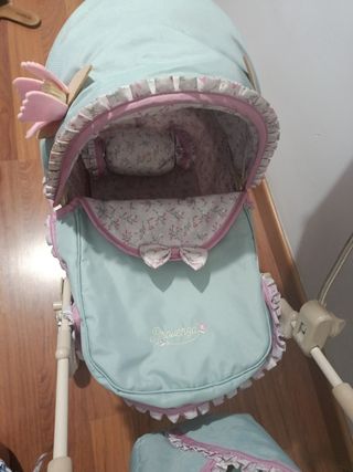 Carrito de bebé para niña con capota