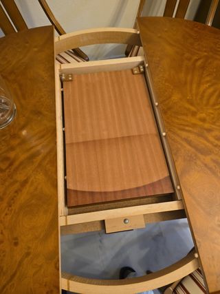 Mesa extensible y 6 sillas comedor