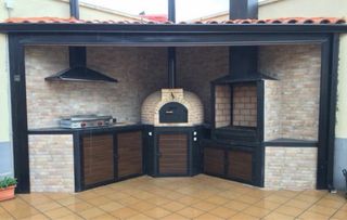 Barbacoa de obra 