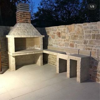 Barbacoa de obra 