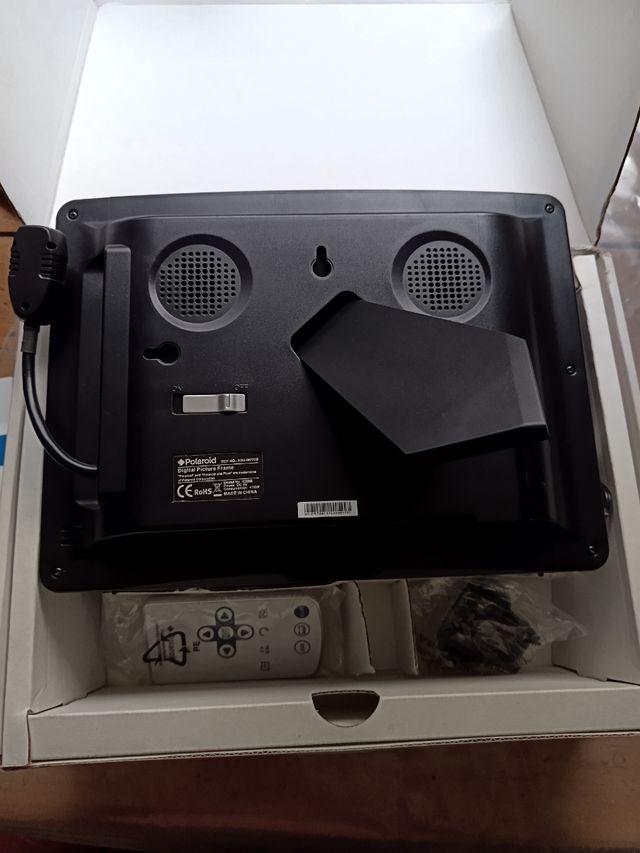 Cornice Digitale Polaroid con Stazione Meteo