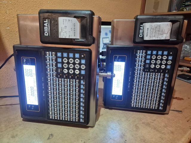 2 Balanzas DIBAL MISTRAL comunicadas GARANTIA.