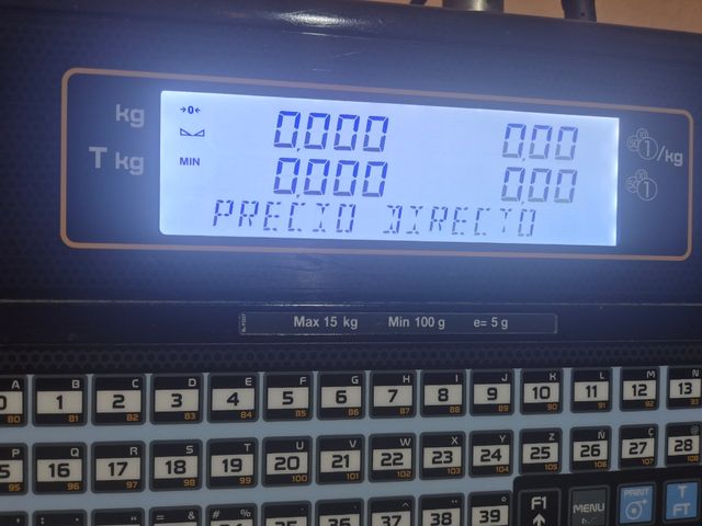 2 Balanzas DIBAL MISTRAL comunicadas GARANTIA.