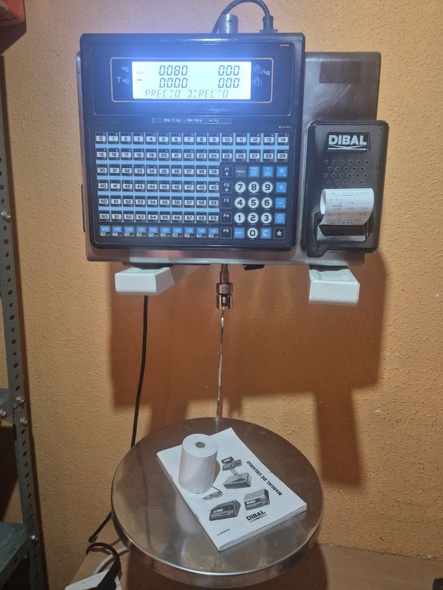 2 Balanzas DIBAL MISTRAL comunicadas GARANTIA.