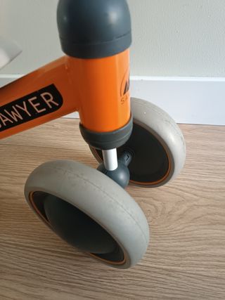 Bicicleta correpasillos Sawyer naranja
