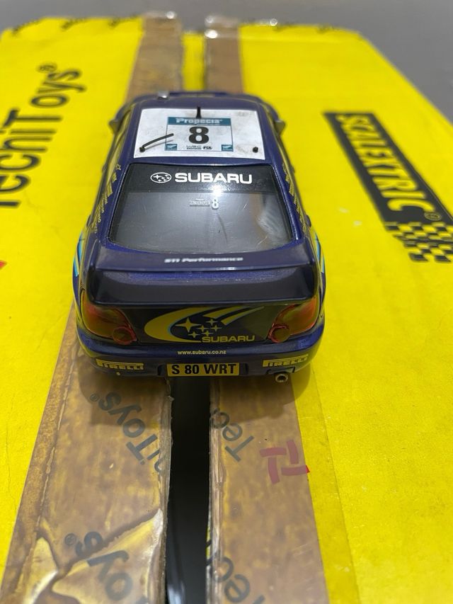 Coche Scalextric Subaru Impreza WRC-8