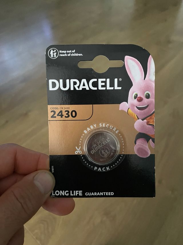 Pila Duracell CR2430