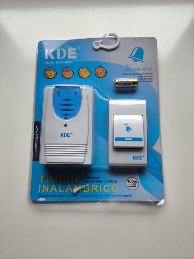 Timbre Inalámbrico KDE 36 Melodías