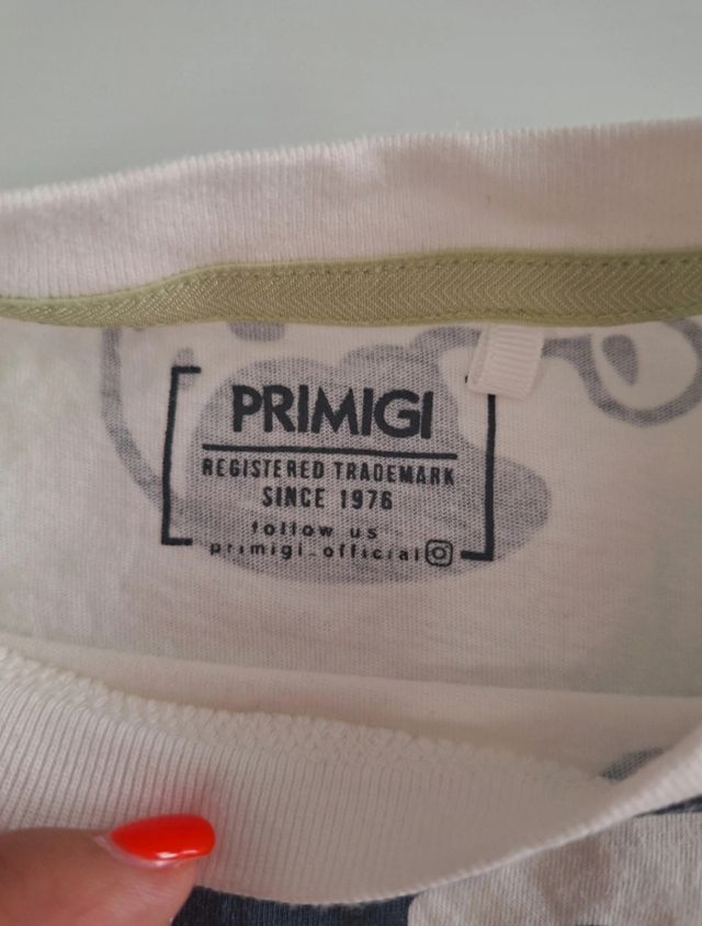 T-shirt Primigi 4 anni stampa animali