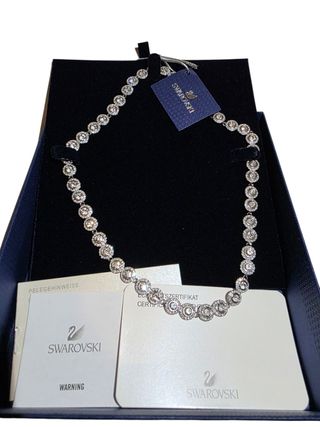 Collana Swarovski Angelic Argento Nuova