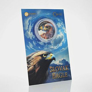 Moneda Plata 1 Oz 9999 ÁGUILA REAL Niue 2025 PROOF