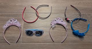 Pack diademas y gafas de sol niña