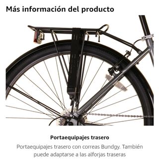 Bicicleta de paseo gris