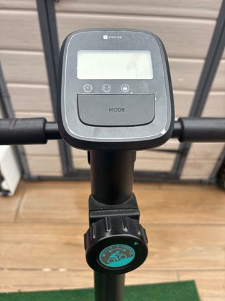 Bicicleta estática Domyos con funda gel para el si