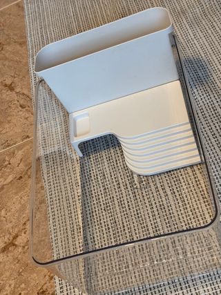 Terrario plástico con rampa para tortugas