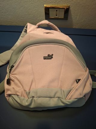 Zainetto Puma rosa e grigio