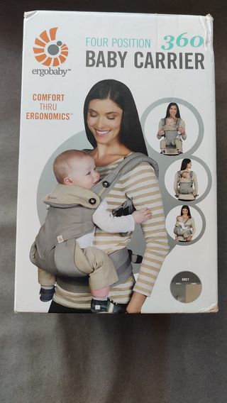 Mochila porteo Ergobaby 4 posiciones + cojín