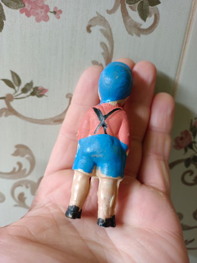 Muñeco antiguo fumador Pipo años 50