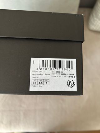 Botas altas de piel Morgan negras