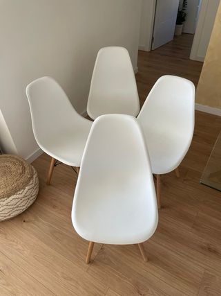 Juego de 4 Sillas Nórdicas Comedor