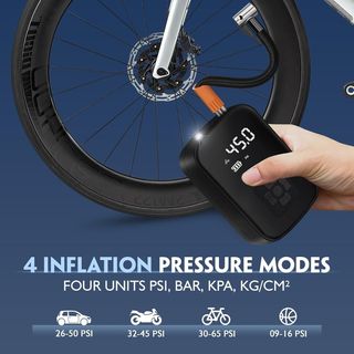 ✓ Compresor Aire Portátil para Coches Bicicletas
