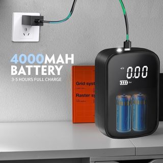 ✓ Compresor Aire Portátil para Coches Bicicletas