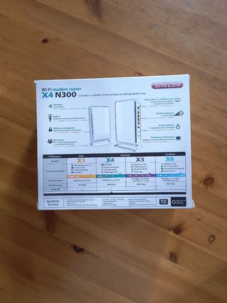 Router Wi-Fi Modem Sitecom X4 N300