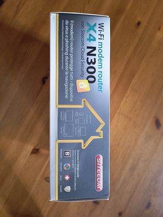 Router Wi-Fi Modem Sitecom X4 N300