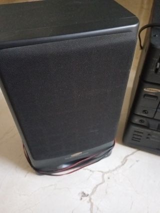 Minicadena  Samsung Radio CD, Cintas y Vinilos