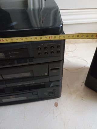 Minicadena  Samsung Radio CD, Cintas y Vinilos
