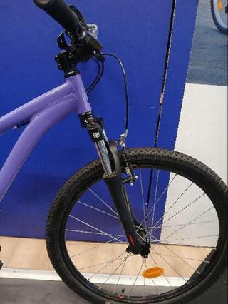 Bicicleta MTB EXPL 500 Niños 9-12 Años Violeta 26"
