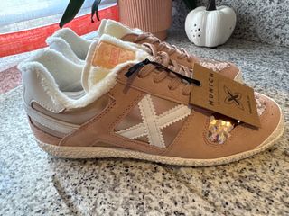 Zapatillas Munich Goal 1408 Rosa/Dorado