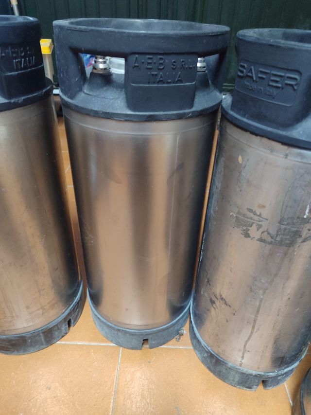 Barriles Cornys 19L (4 unidades)