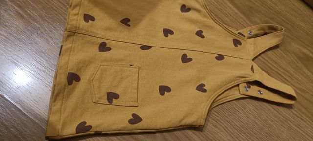 Vestido niña estampado corazones