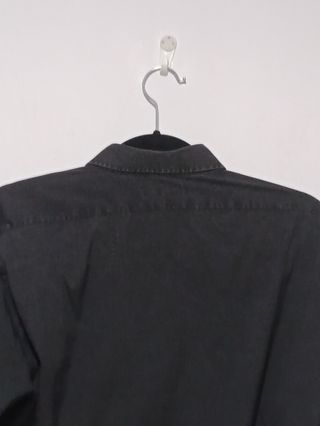 Camisa Zara Man Negra Hombre
