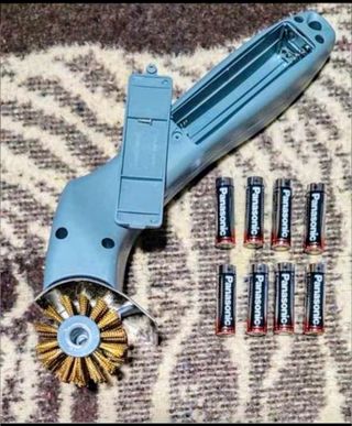 CEPILLO GIRATORIO LIMPIEZA PARRILLAS BBQ.