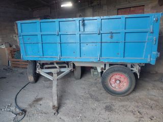 Remolque 5000 kg azul básculante