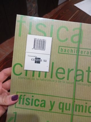 Física y Química, 1º Bachillerato. Ediciones Sm.