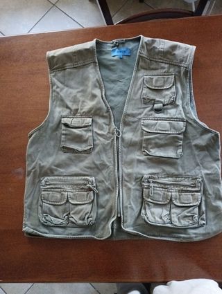 Gilet da caccia SIBER verde oliva